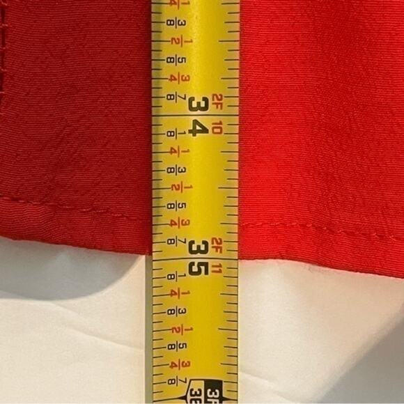 Anthropologie Everly Tangerine Office To Date Night  Dress NWOT Size M - Picture 12 of 13